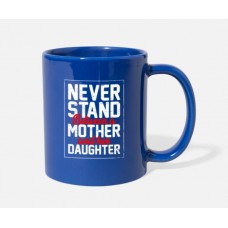 Mother And Daughter Royal Blue Mugs